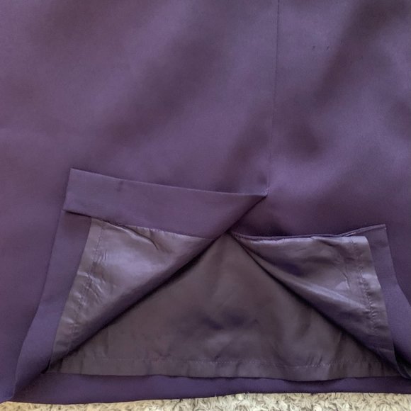 Cute Purple Pendleton Skirt. Size 6. Pendleton of Portland Oregon. Made in USA. - Picture 5 of 15